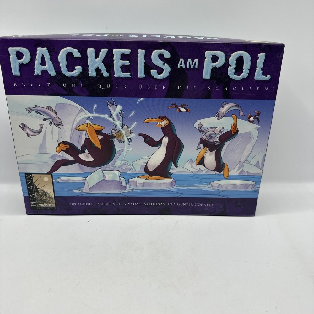 Pack Ice At The Pole = Packeis Am Pol German Game With English Instructions.